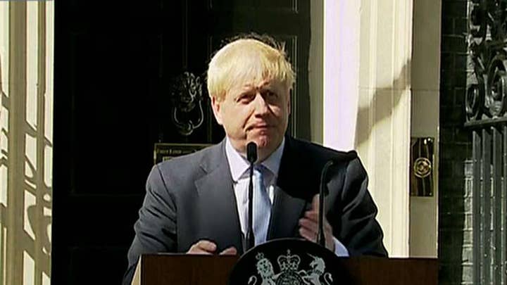 Boris Johnson's first speech as prime minister