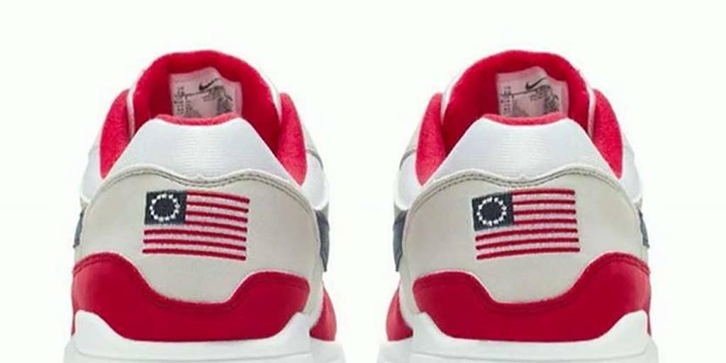 StockX pulls Nike Betsy Ross flag sneakers from resale site cites company values Fox Business