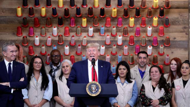 Trump celebrates opening of new Louis Vuitton facility in ...