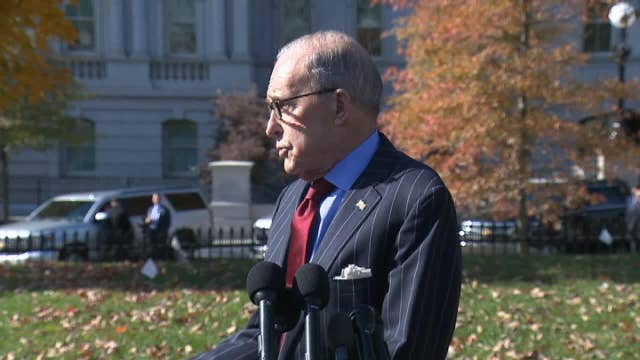 Kudlow remains coy on timing of possible China trade deal