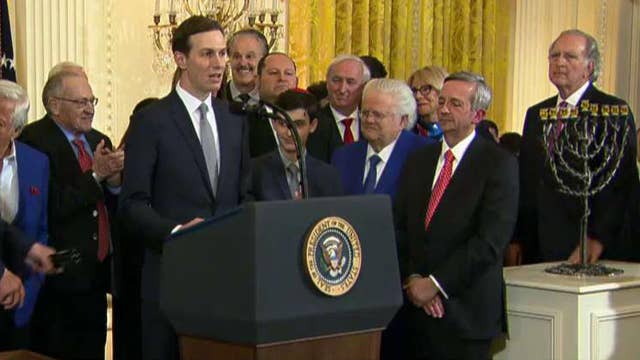 Jared Kushner: I want to thank the president for all of his work