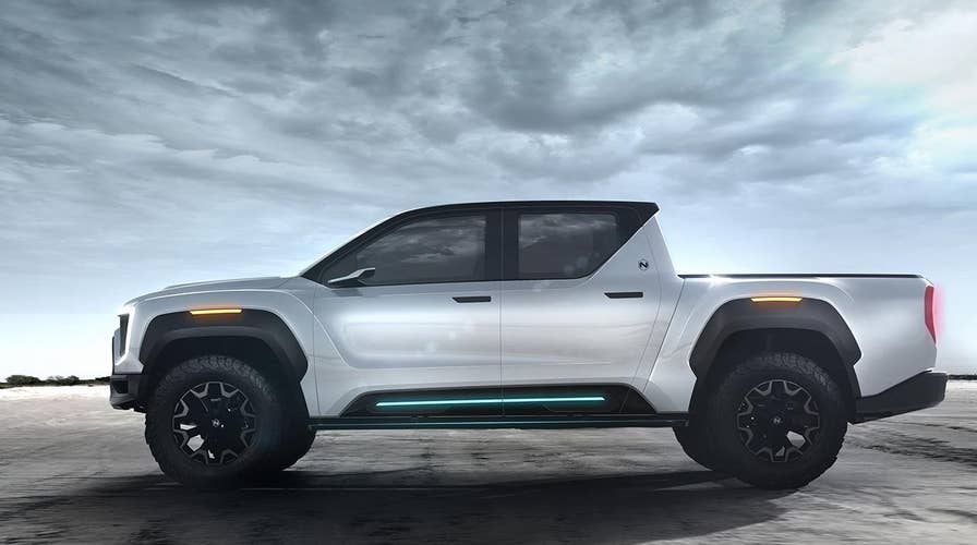 Tesla rival Nikola Motors unveils pickup truck