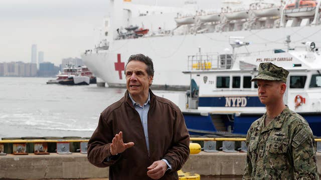 Cuomo: Competition between states for coronavirus supplies is driving price of ventilators up