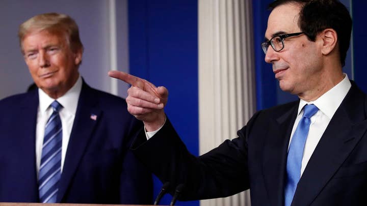 Large businesses shouldn't be able to get PPP loans, Mnuchin insists