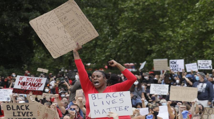 London protesters take over Hyde Park