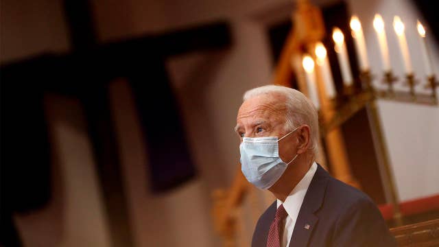 Biden holds first in-person event since coronavirus pandemic 