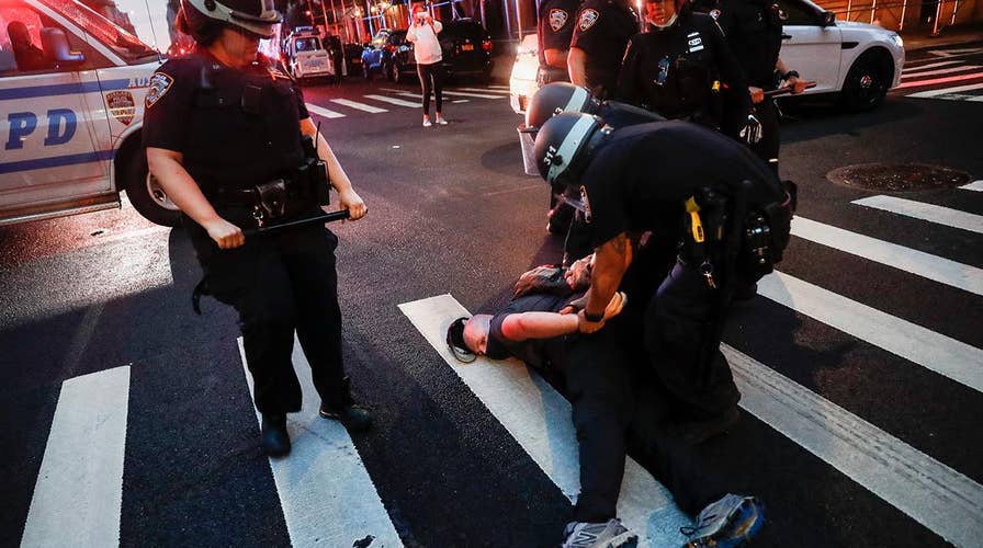 NYC police union vows to sue protesters who attack cops