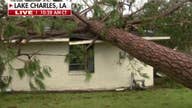 Louisiana resident details tree falling through roof while in his living room