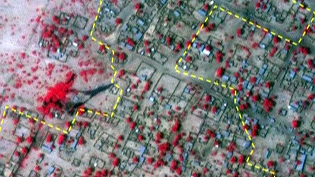Devastation of Boko Haram attack shown via satellite
