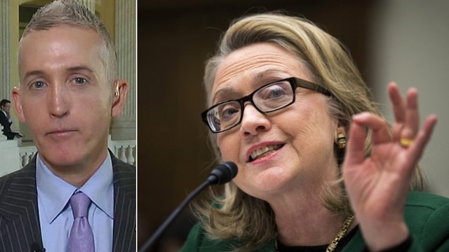 Gowdy wants State Dept. docs provided for Clinton testimony