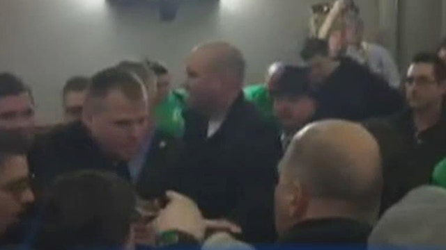 City hall brawl: Fight breaks out at keep the peace meeting