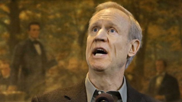 Illinois governor acts to curb power of public sector unions
