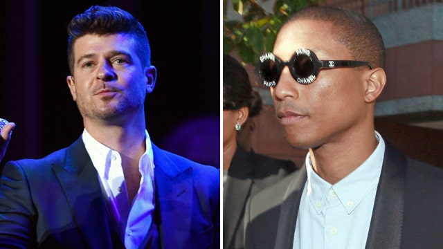 Jury rules Robin Thicke, Pharrell copied Marvin Gaye song