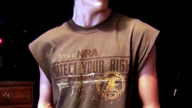 Student arrested for wearing NRA T-shirt to school