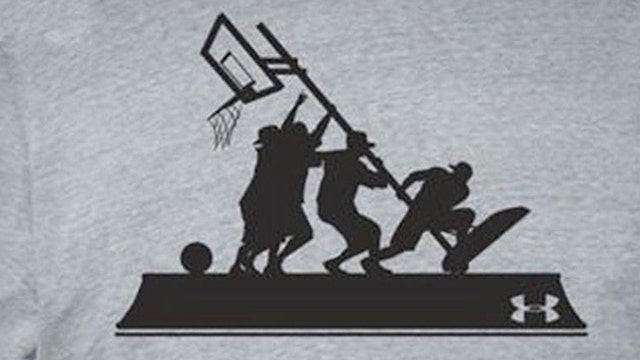 Outrage over T-shirt that compares basketball to Iwo Jima