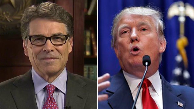 Perry on Trump: Americans want action, not rhetoric