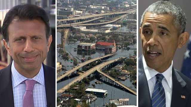 Jindal: Now not the time for Obama to politicize Katrina
