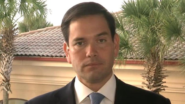 Marco Rubio slams Dems for politicizing the on-air attack