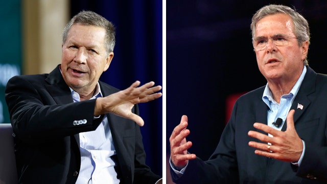 Bush faces tough challenge from Kasich in New Hampshire