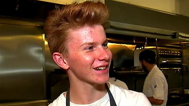 16-year-old opens up trendy New York City restaurant 
