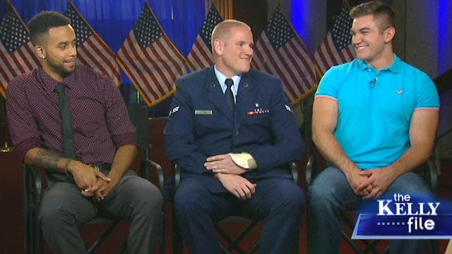 How life has changed for the American train heroes