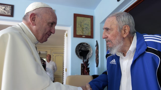 Pope Francis meets with Fidel Castro, holds mass in Cuba