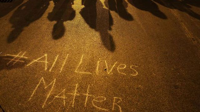Why is it controversial to say 'all lives matter?'