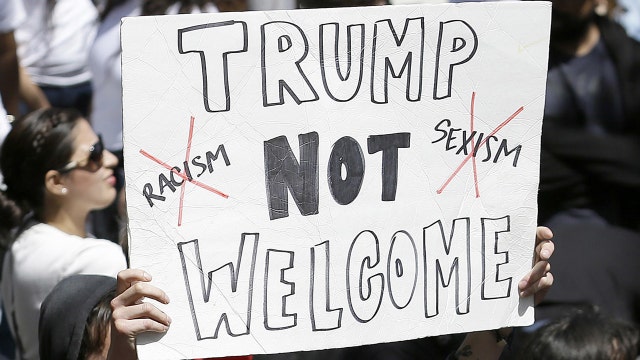 Your Buzz: Blaming Anti-Trump protesters
