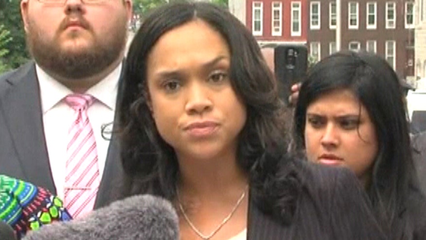 State's Attorney Marilyn Mosby holds presser after dropping charges against remaining police officers involved in Freddie Gray case