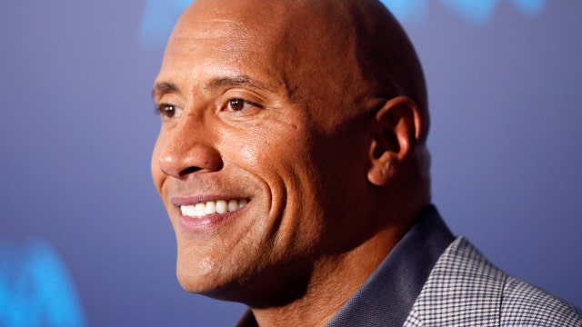 Dwayne "The Rock" Johnson, the wrestler turned international action star.