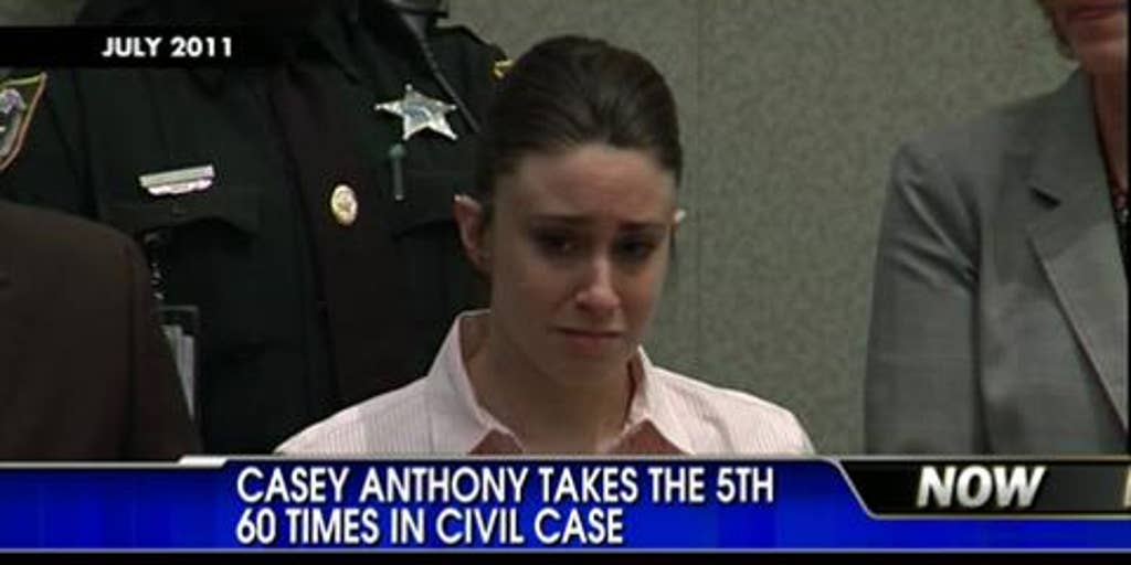 Casey Anthony Pleads The 5th Amendment 60 Times In Civil Case Fox 3726