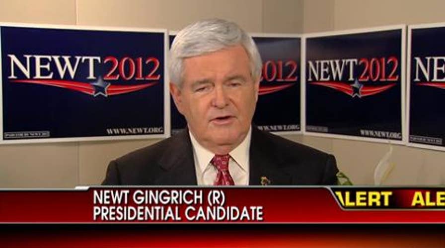 Gingrich Reveals Obama’s “Prosposal for a Very Deep Recession”; Calls Romney “Desperate”