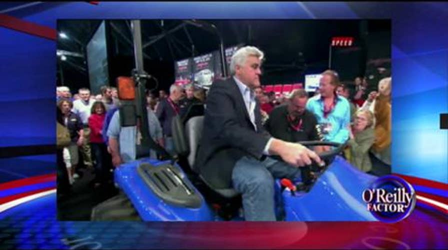 'The Factor' Salutes Jay Leno for charitable action