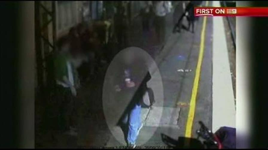 Caught on Tape: Baby Stroller Rolls Onto Tracks at Australian Train Station