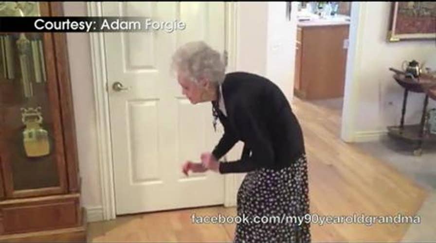 VIDEO: 90-Year-Old Grandma Becomes Internet Hit Dancing to Whitney Houston