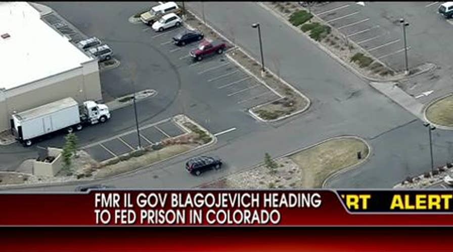 VIDEO: Fmr. Illinois Governor Rod Blagojevich Heads to Federal Prison in Colorado