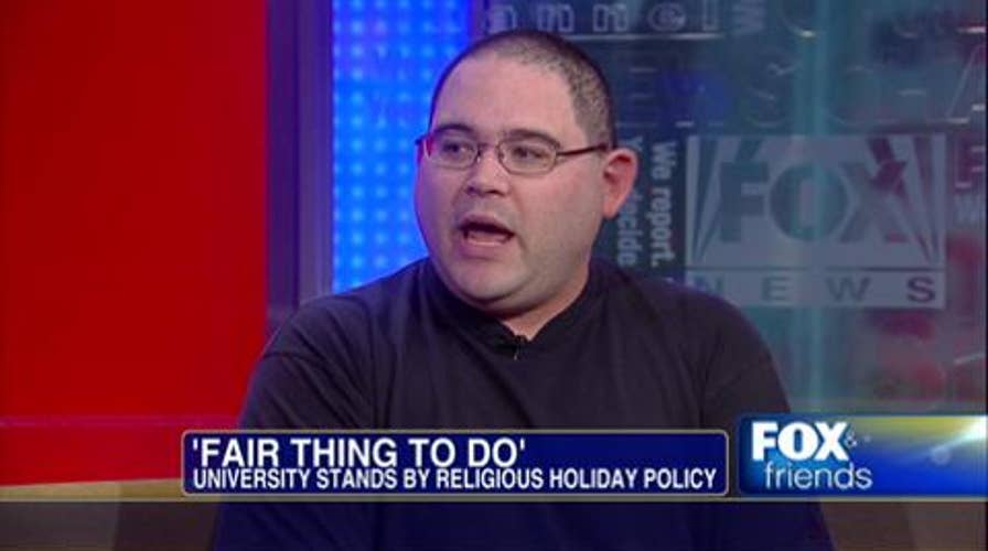 VIDEO: Stony Brook Student Reacts to University No Longer Canceling Class for Religious Holidays