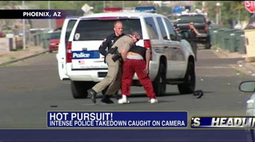 VIDEO: Dramatic Police Takedown Caught on Camera