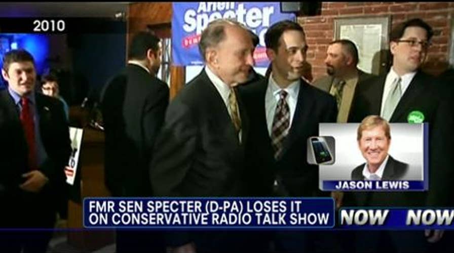 Radio Host Jason Lewis Reacts After Fmr. Senator Arlen Specter Loses It on His Show