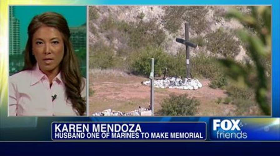 Fallen Marine’s Wife Speaks Out on Cross Controversy, Says Atheist Group Is Not Showing Respect