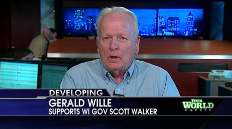 Gov. Walker Campaign Signs Burned in Wisconsin Recall Election