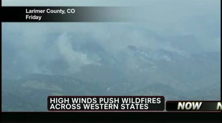 Wildfires Threaten Western States