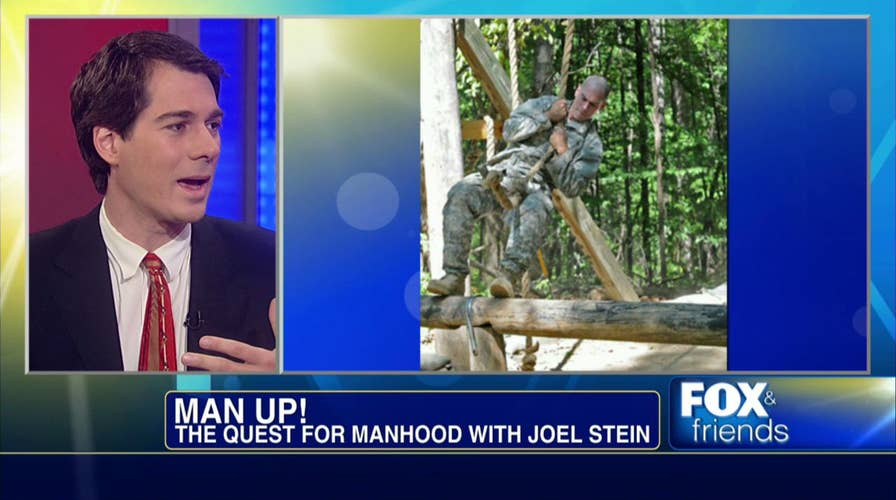 Writer Joel Stein Takes on a Man-ly Challenge: Becoming Even More Man-ly