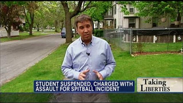 Taking Liberties: Student Suspended, Charged With Assault for Shooting Spitballs