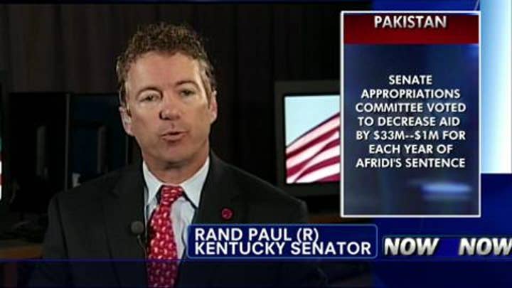 Senator Rand Paul: We Need to Cut Off All Aid to Pakistan Until Dr. Shakil Afridi Is Freed