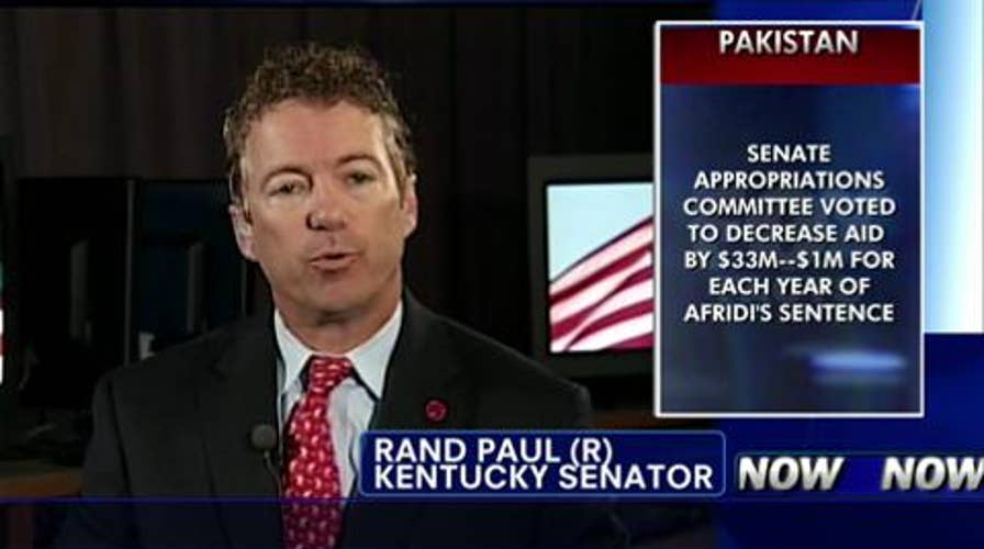 Senator Rand Paul: We Need to Cut Off All Aid to Pakistan Until Dr. Shakil Afridi Is Freed