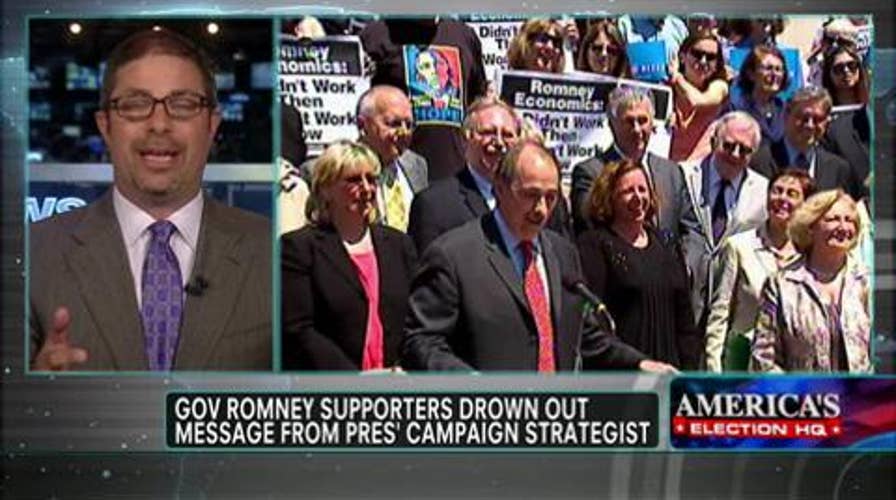 Democrats Are Upset After Romney Supporters Heckle David Axelrod