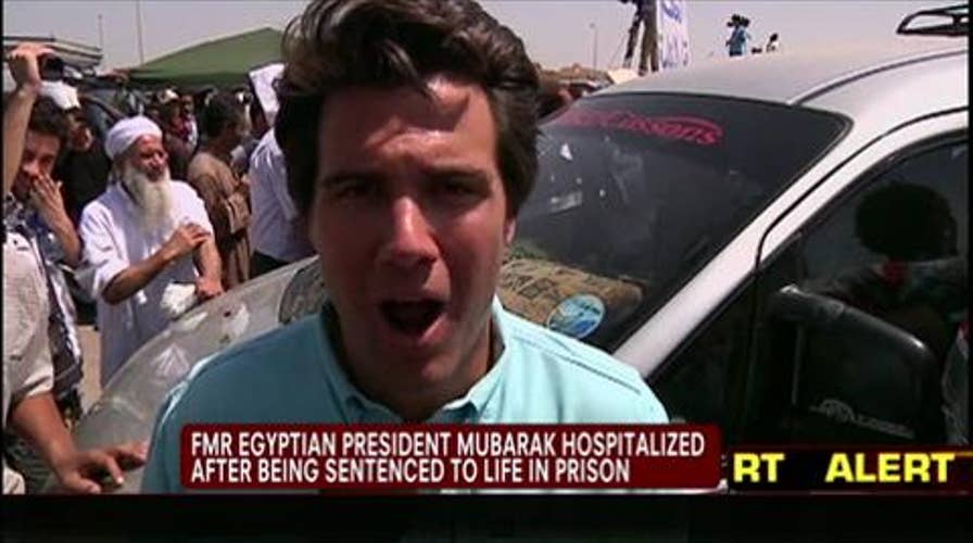Mubarak Hospitalized After Receiving Life Sentence; Protesters Gather in Tahrir Square