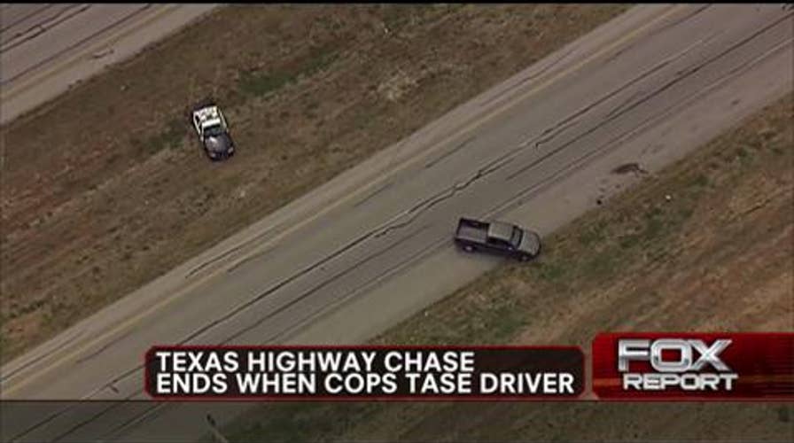 VIDEO: Car Chase Ends With Driver Threatening to Jump Off Overpass