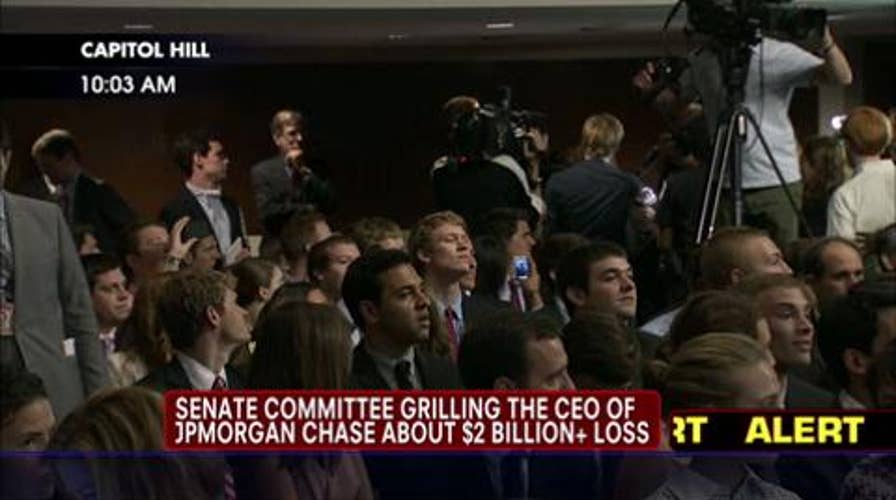 VIDEO: Protesters Escorted Out of Senate Committee Grilling of JP Morgan Chase CEO Jamie Dimon at Capitol Hill